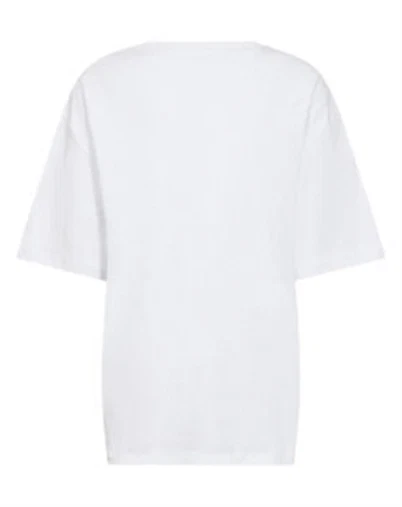 Co´Couture - MedaxCC Asym T-shirt - White